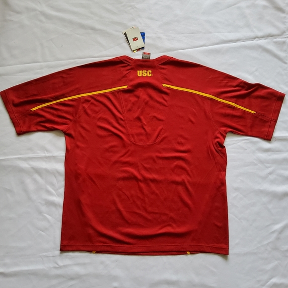 Nike USC Trojans Jersey Shirt Red Size XL - Picture 7 of 10